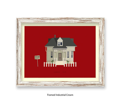 Carrie 1976 - House - Fred Birchal Art Print