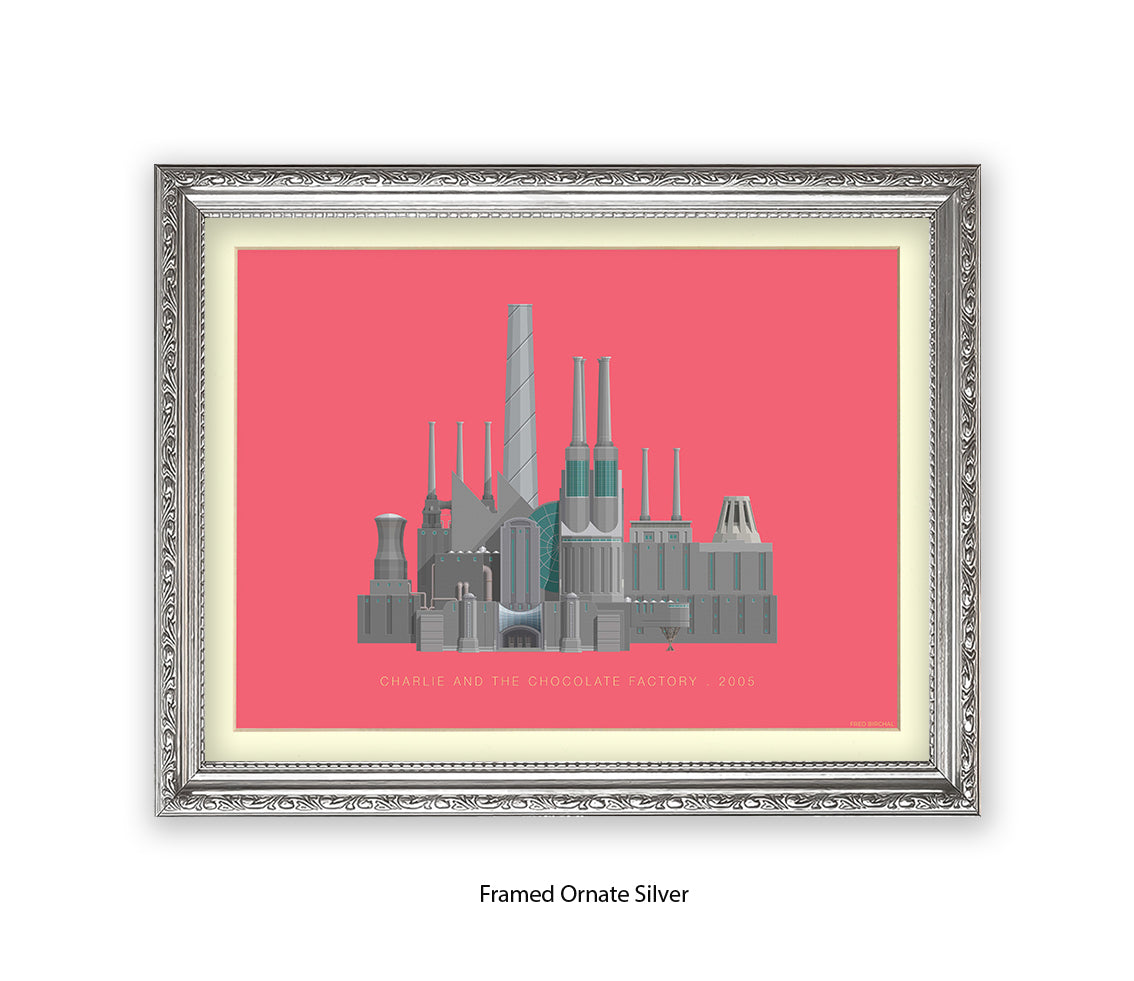Charlie & The Chocolate factory - Fred Birchal Art Print