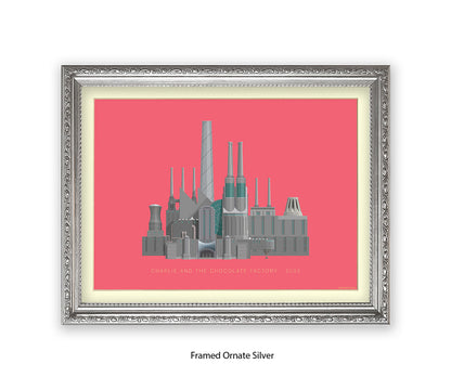 Charlie & The Chocolate factory - Fred Birchal Art Print
