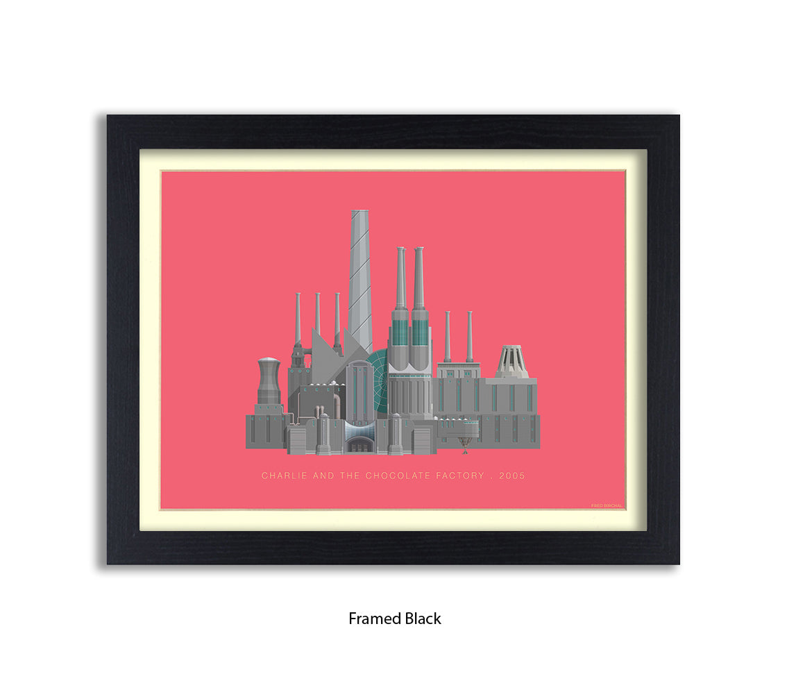 Charlie & The Chocolate factory - Fred Birchal Art Print