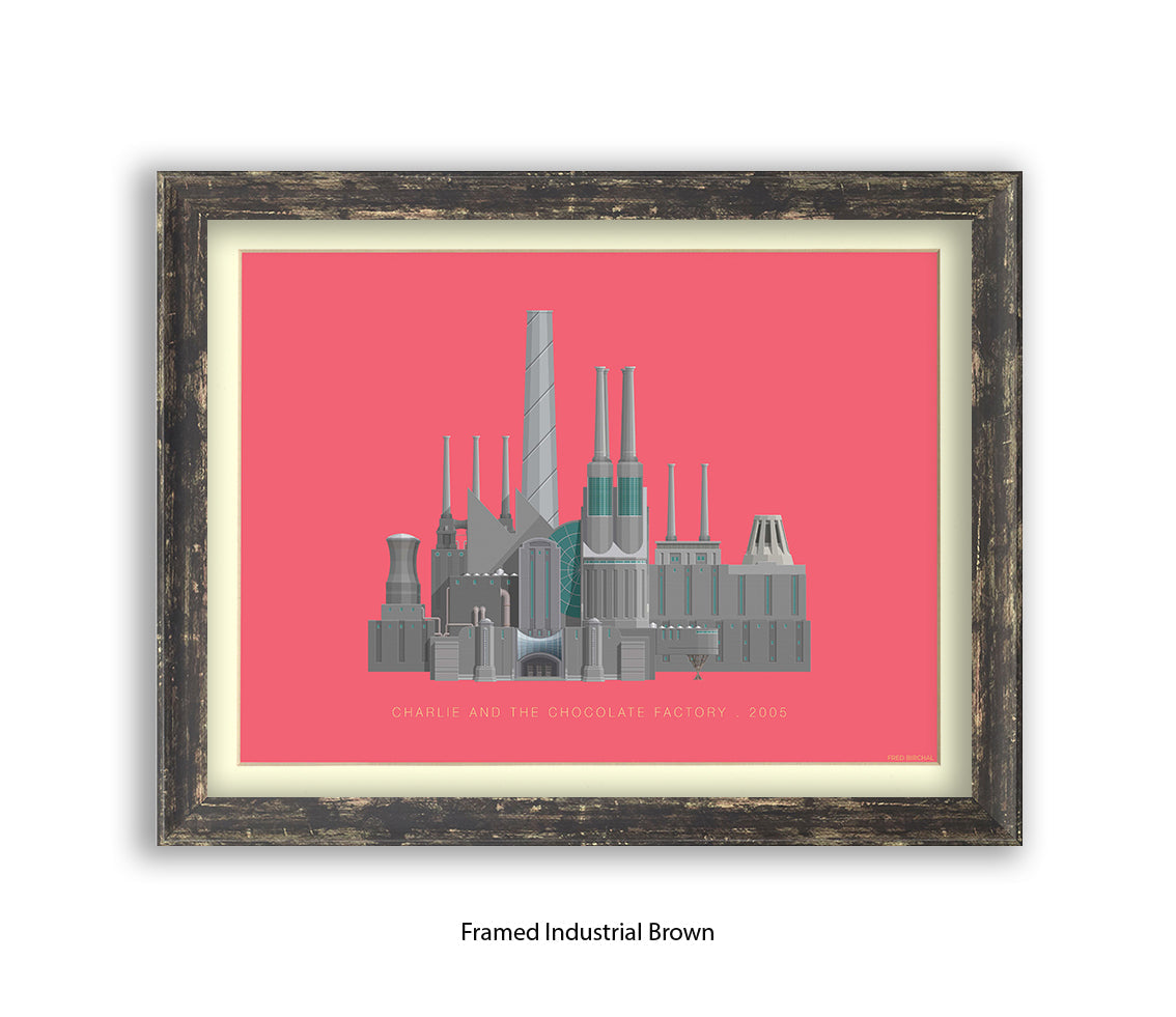 Charlie & The Chocolate factory - Fred Birchal Art Print
