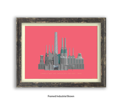 Charlie & The Chocolate factory - Fred Birchal Art Print