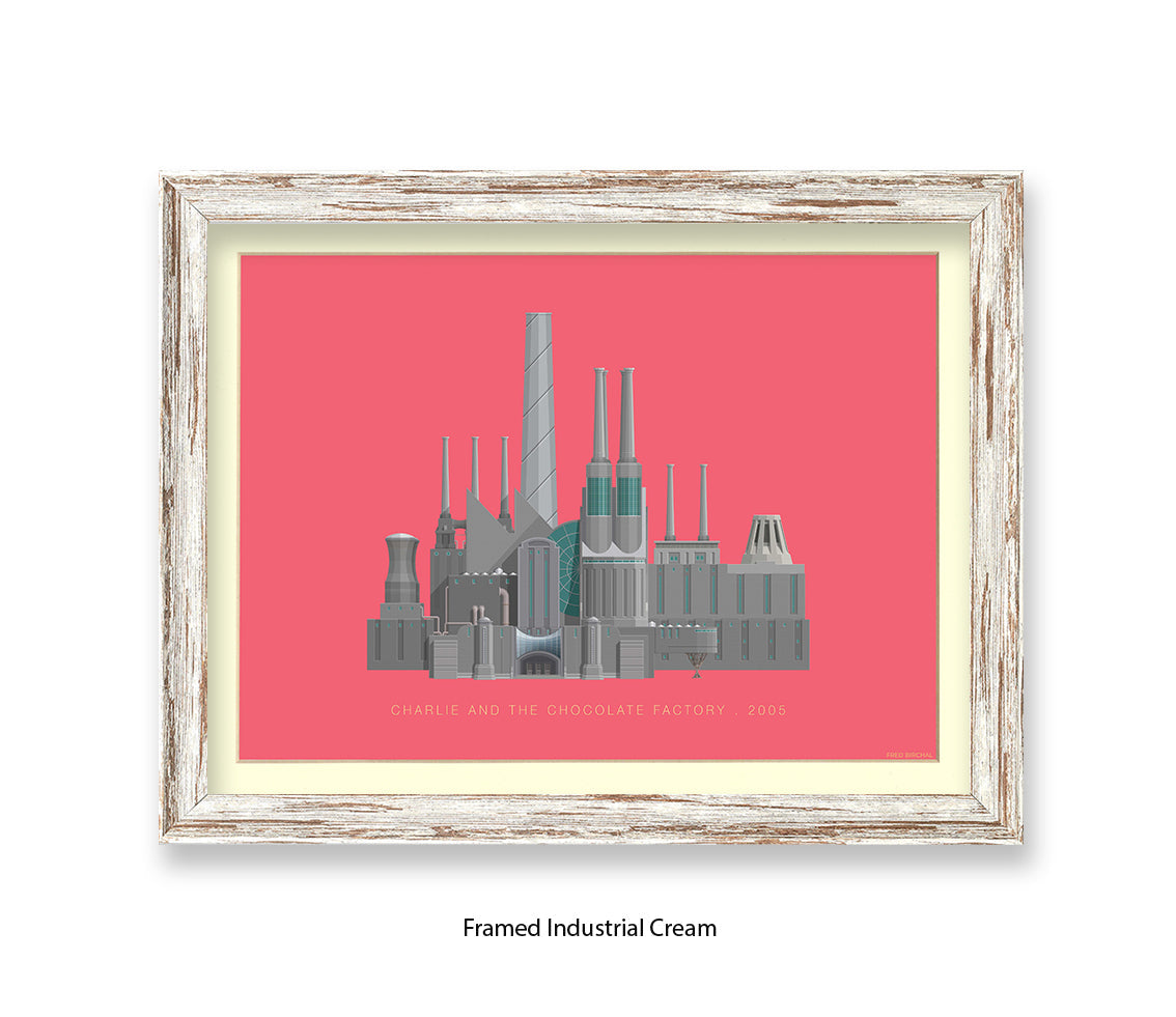 Charlie & The Chocolate factory - Fred Birchal Art Print