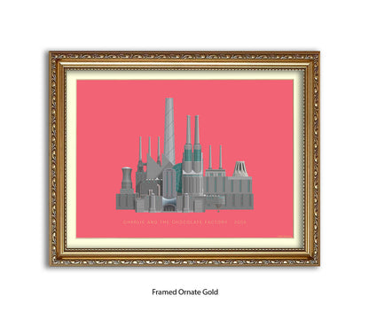 Charlie & The Chocolate factory - Fred Birchal Art Print