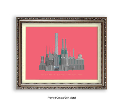 Charlie & The Chocolate factory - Fred Birchal Art Print