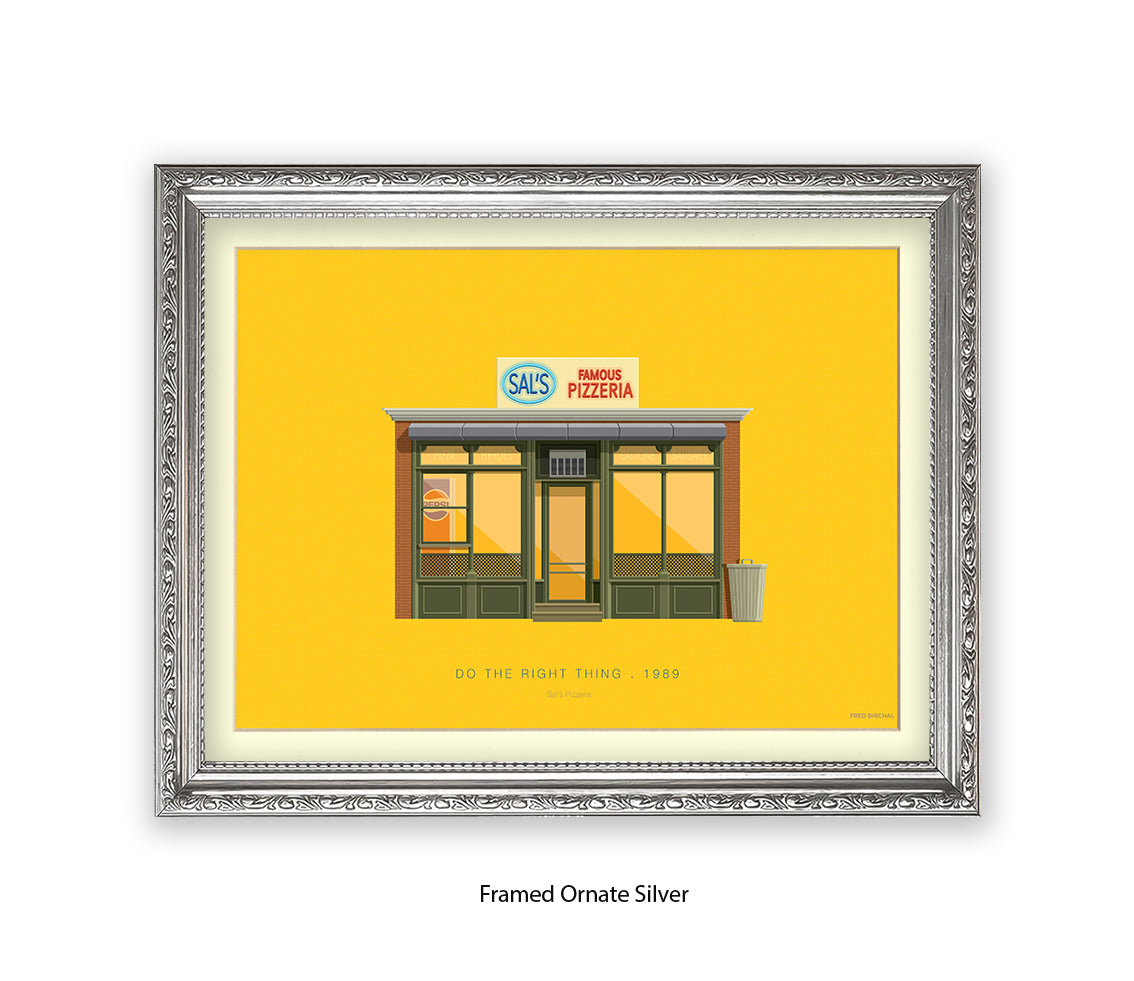 Do The Right Thing - Sal's Pizzeria - Fred Birchal Art Print