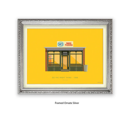 Do The Right Thing - Sal's Pizzeria - Fred Birchal Art Print