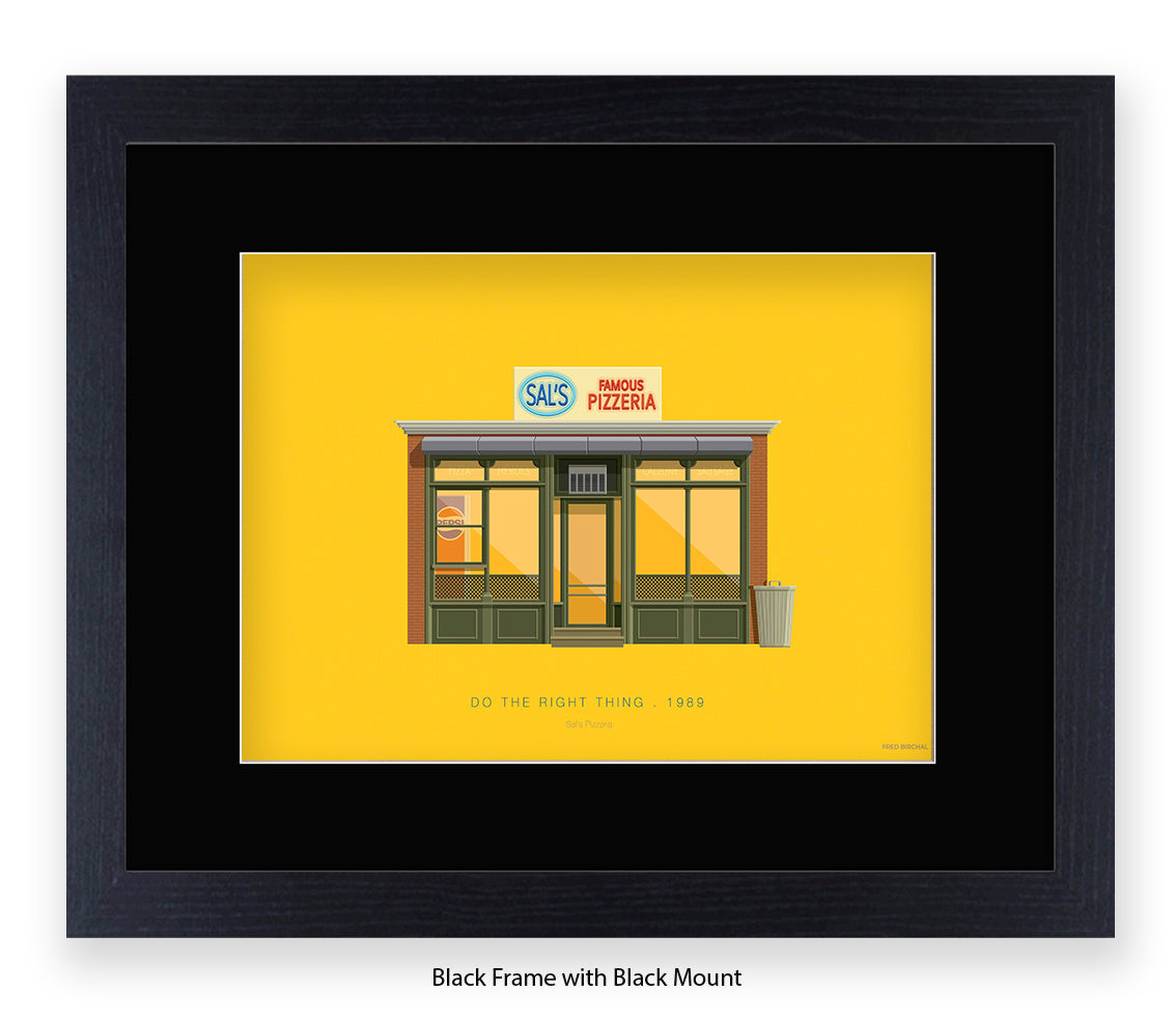 Do The Right Thing - Sal's Pizzeria - Fred Birchal Art Print