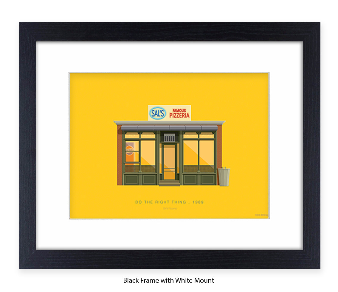 Do The Right Thing - Sal's Pizzeria - Fred Birchal Art Print
