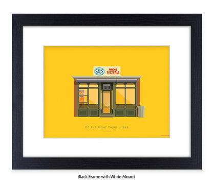 Do The Right Thing - Sal's Pizzeria - Fred Birchal Art Print