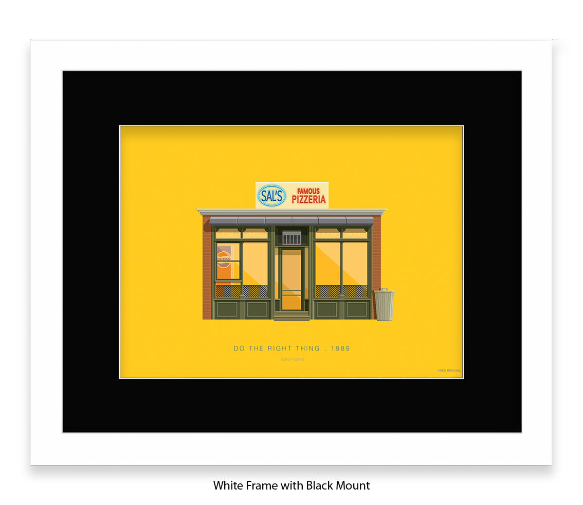 Do The Right Thing - Sal's Pizzeria - Fred Birchal Art Print