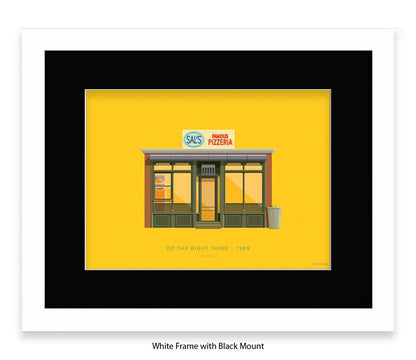 Do The Right Thing - Sal's Pizzeria - Fred Birchal Art Print