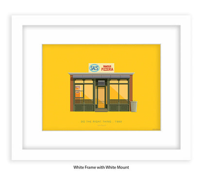 Do The Right Thing - Sal's Pizzeria - Fred Birchal Art Print