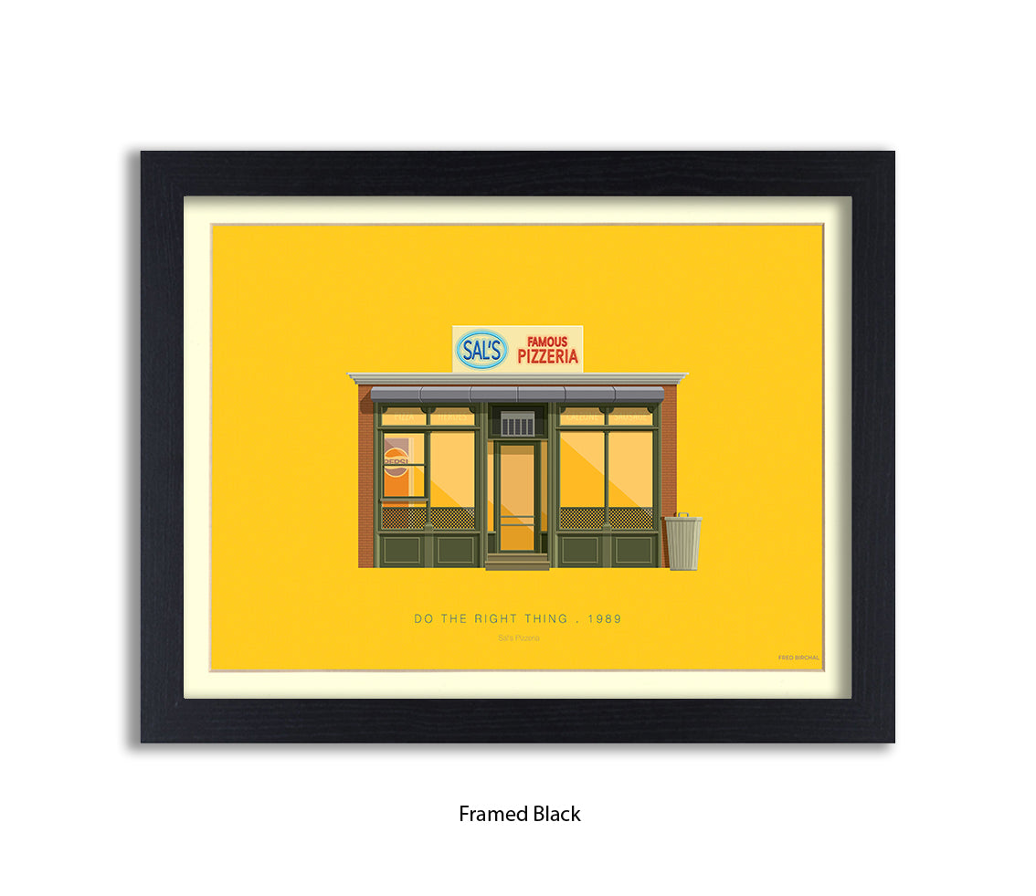 Do The Right Thing - Sal's Pizzeria - Fred Birchal Art Print