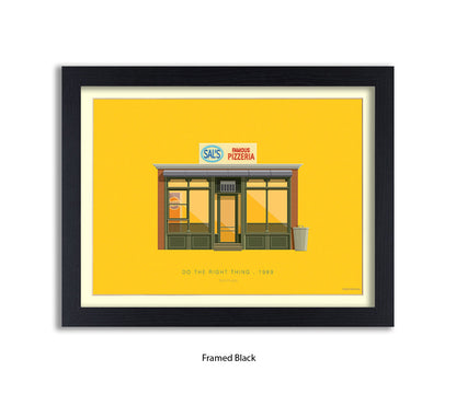 Do The Right Thing - Sal's Pizzeria - Fred Birchal Art Print
