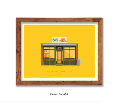 Do The Right Thing - Sal's Pizzeria - Fred Birchal Art Print
