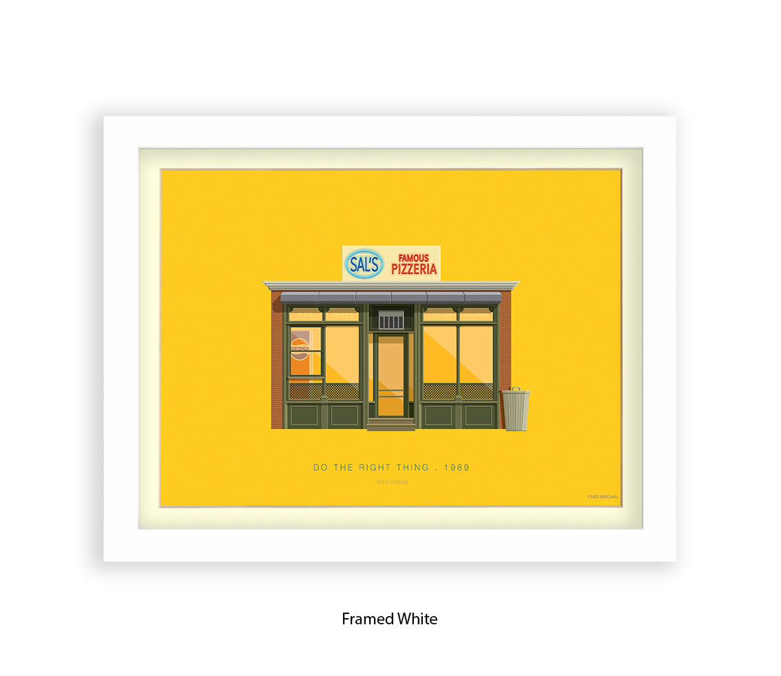 Do The Right Thing - Sal's Pizzeria - Fred Birchal Art Print