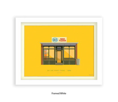 Do The Right Thing - Sal's Pizzeria - Fred Birchal Art Print