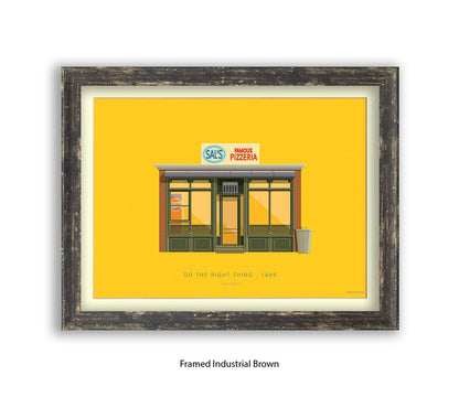 Do The Right Thing - Sal's Pizzeria - Fred Birchal Art Print
