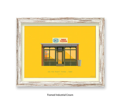Do The Right Thing - Sal's Pizzeria - Fred Birchal Art Print