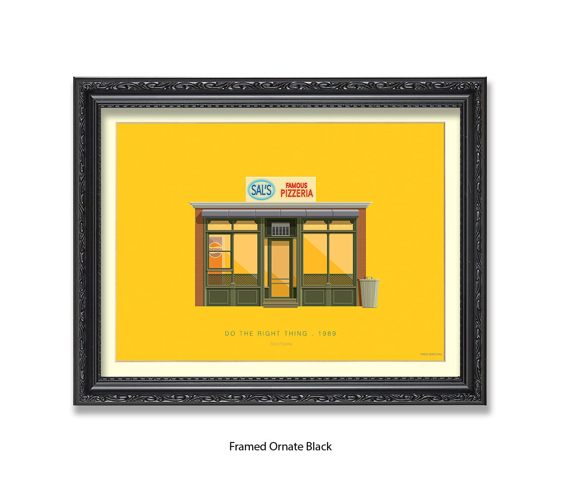 Do The Right Thing - Sal's Pizzeria - Fred Birchal Art Print