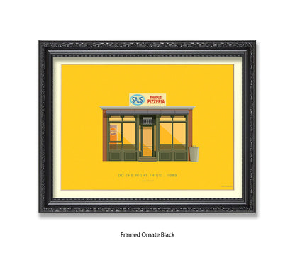 Do The Right Thing - Sal's Pizzeria - Fred Birchal Art Print