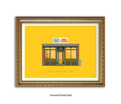 Do The Right Thing - Sal's Pizzeria - Fred Birchal Art Print