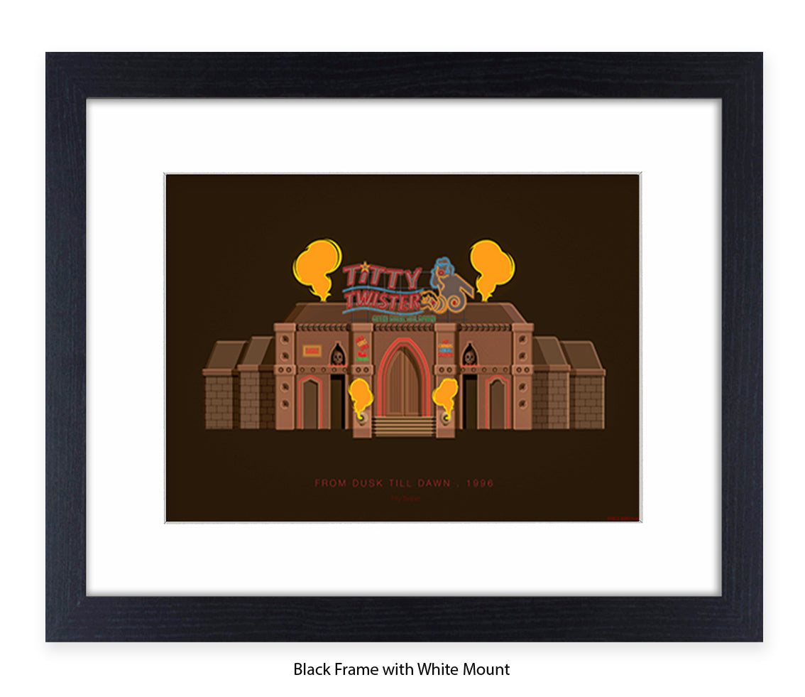 Dusk Til Dawn - Titty Twister - Fred Birchal Art Print