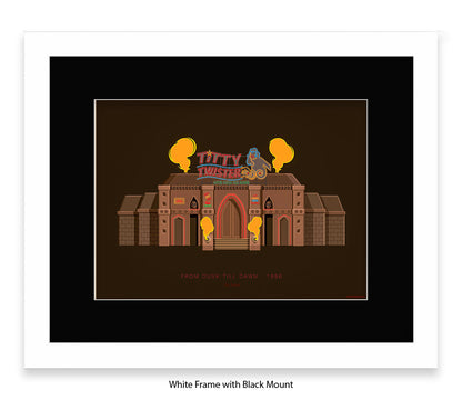 Dusk Til Dawn - Titty Twister - Fred Birchal Art Print
