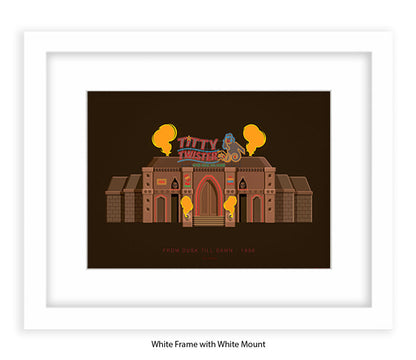 Dusk Til Dawn - Titty Twister - Fred Birchal Art Print