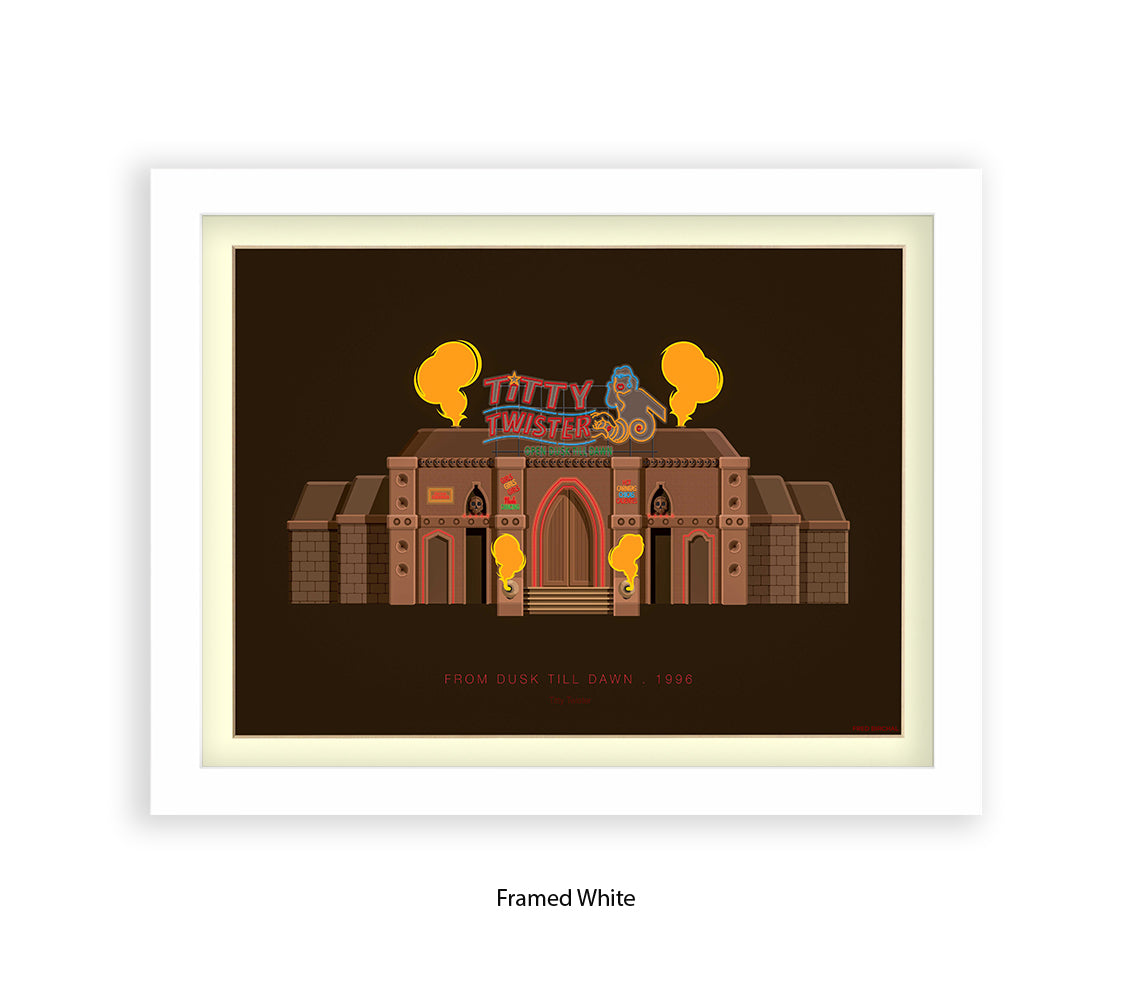 Dusk Til Dawn - Titty Twister - Fred Birchal Art Print