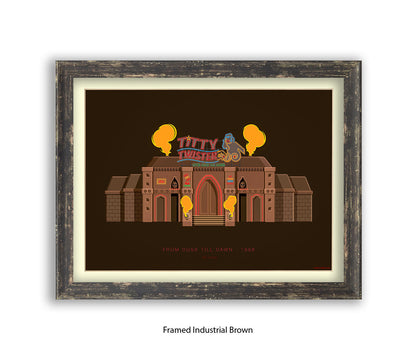 Dusk Til Dawn - Titty Twister - Fred Birchal Art Print