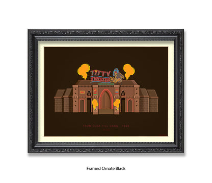 Dusk Til Dawn - Titty Twister - Fred Birchal Art Print