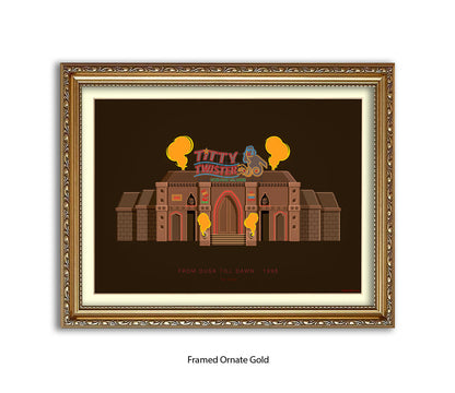 Dusk Til Dawn - Titty Twister - Fred Birchal Art Print