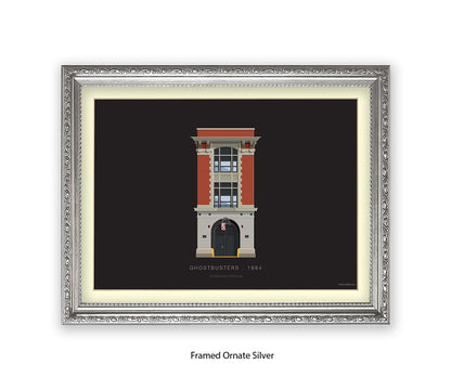 Ghostbusters - Firehouse - Fred Birchal Art Print