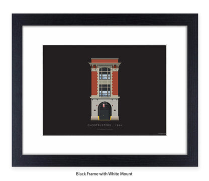 Ghostbusters - Firehouse - Fred Birchal Art Print