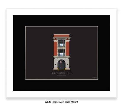 Ghostbusters - Firehouse - Fred Birchal Art Print