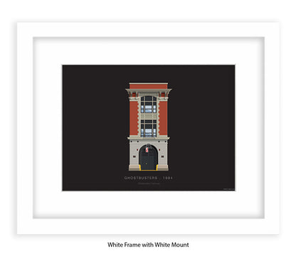 Ghostbusters - Firehouse - Fred Birchal Art Print