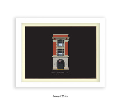 Ghostbusters - Firehouse - Fred Birchal Art Print