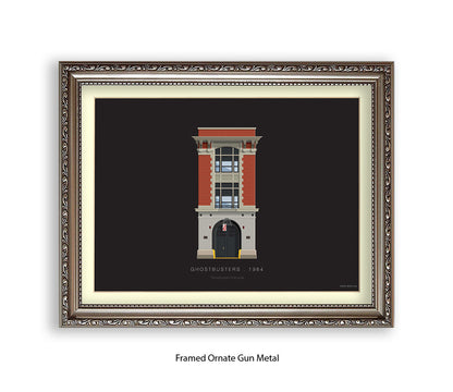 Ghostbusters - Firehouse - Fred Birchal Art Print