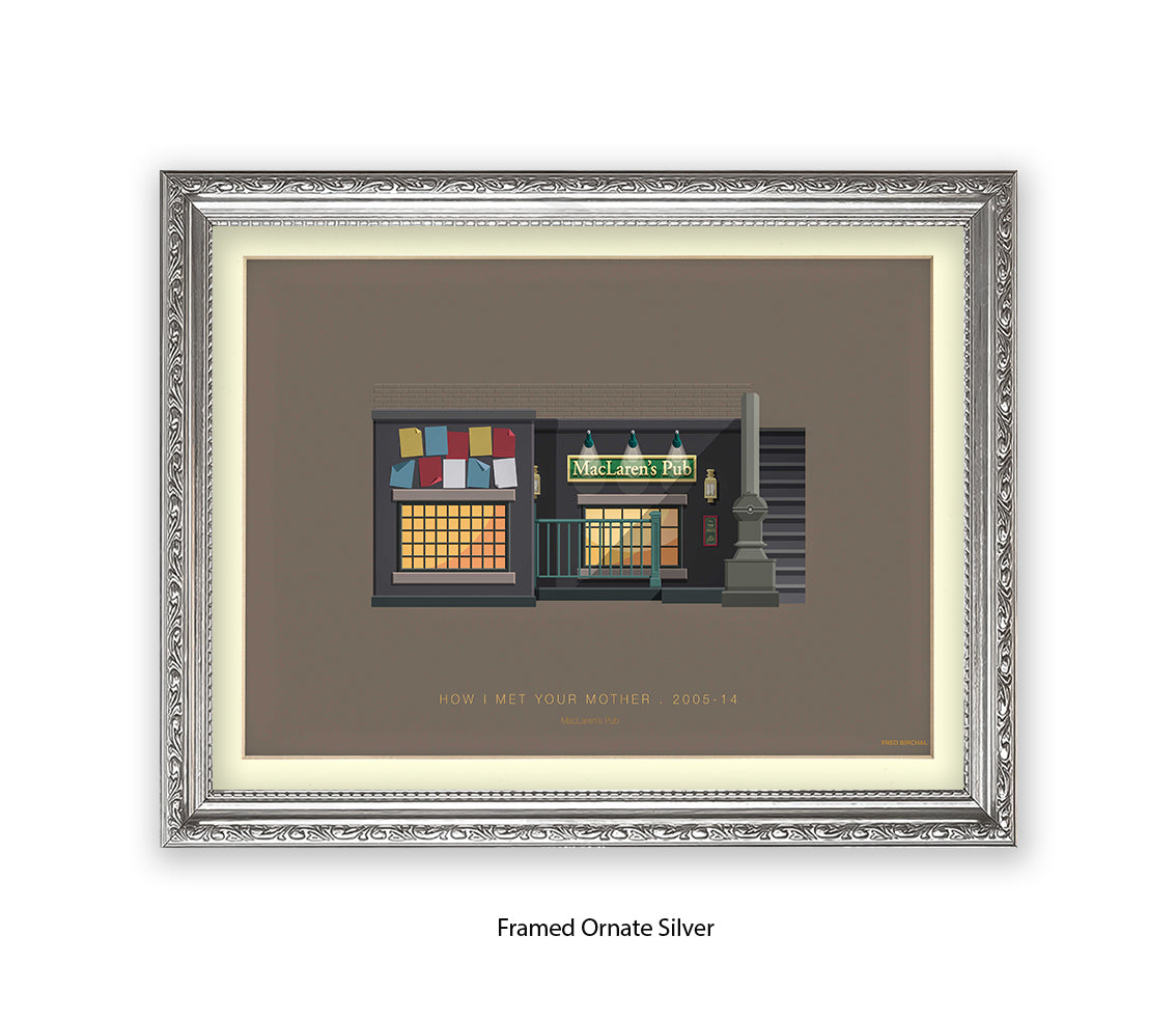 How I Met Your Mother - MacLaren's Pub - Fred Birchal Art Print