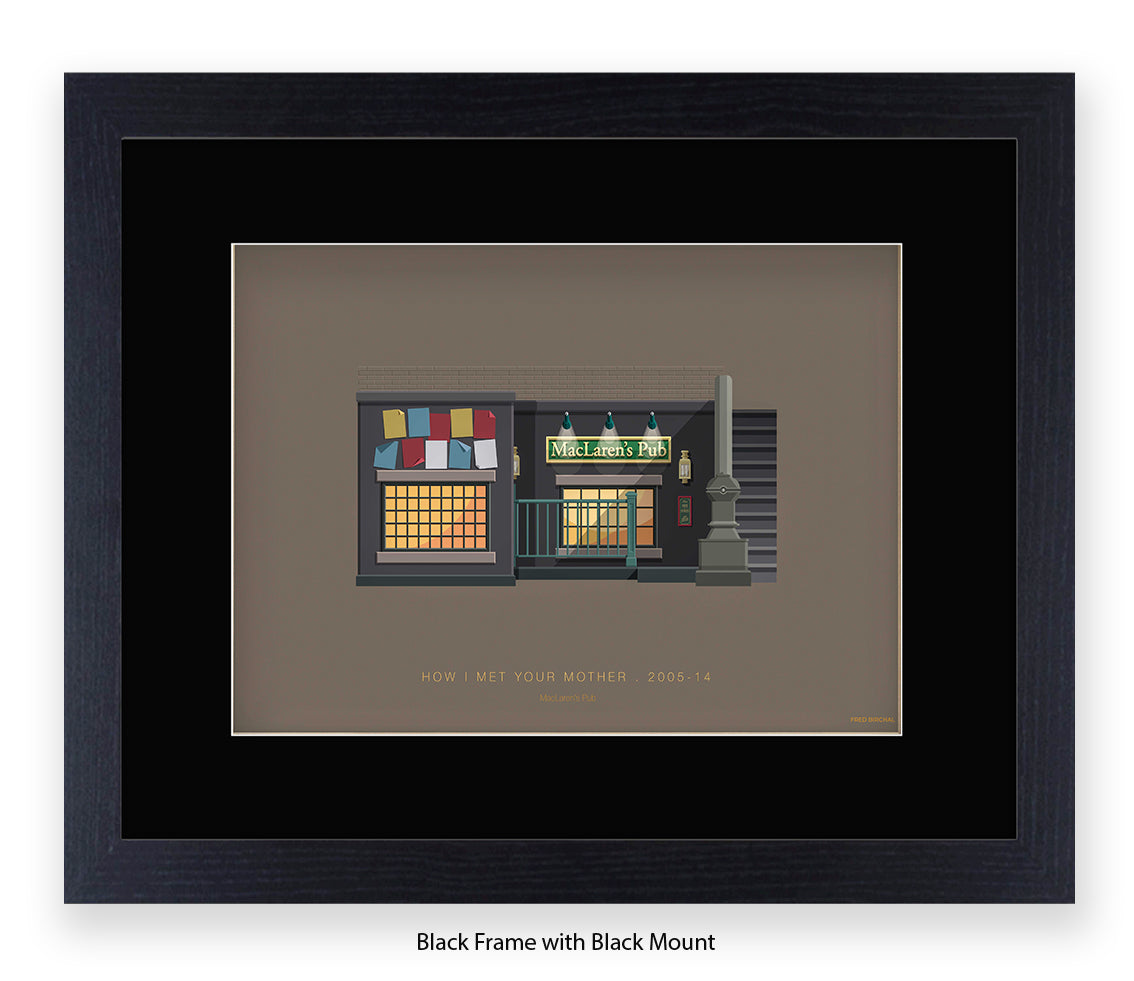 How I Met Your Mother - MacLaren's Pub - Fred Birchal Art Print