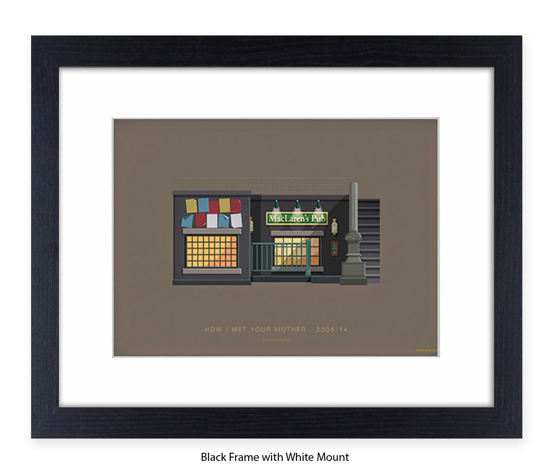 How I Met Your Mother - MacLaren's Pub - Fred Birchal Art Print