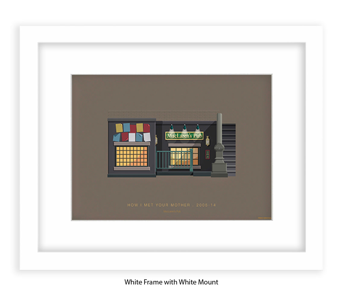 How I Met Your Mother - MacLaren's Pub - Fred Birchal Art Print