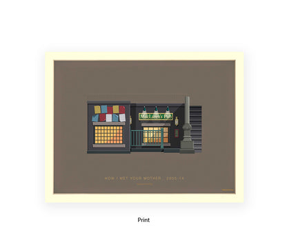 How I Met Your Mother - MacLaren's Pub - Fred Birchal Art Print