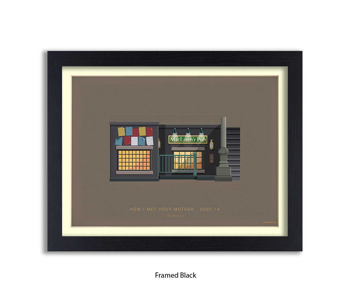 How I Met Your Mother - MacLaren's Pub - Fred Birchal Art Print