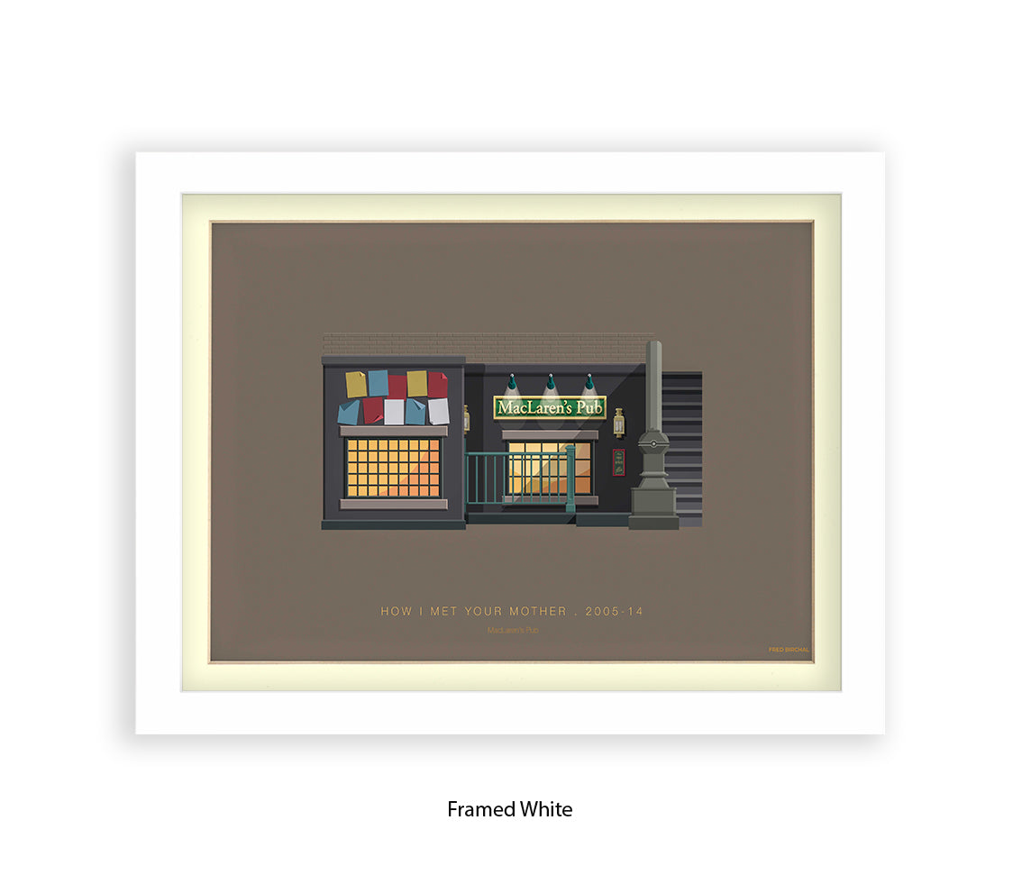 How I Met Your Mother - MacLaren's Pub - Fred Birchal Art Print