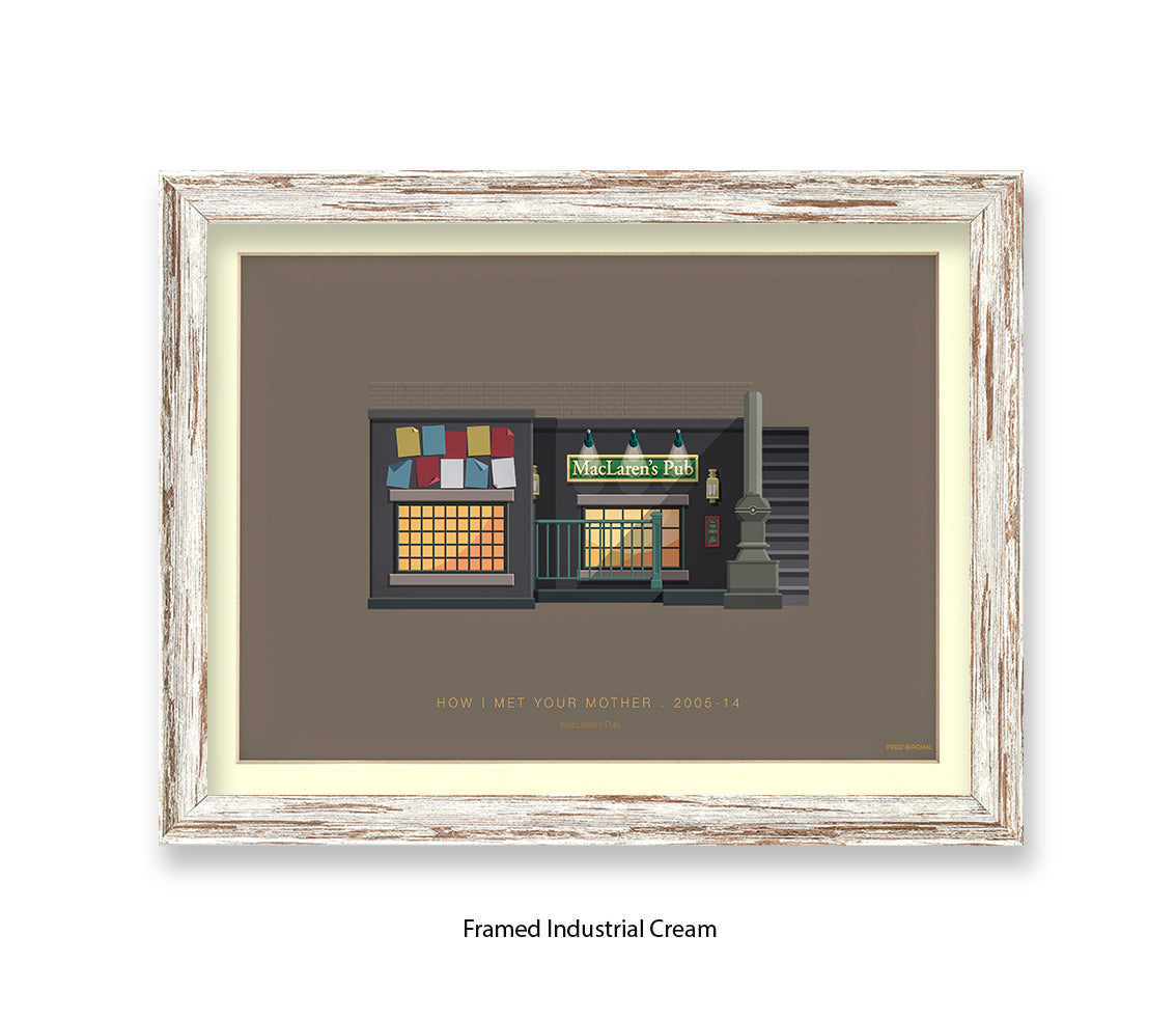 How I Met Your Mother - MacLaren's Pub - Fred Birchal Art Print