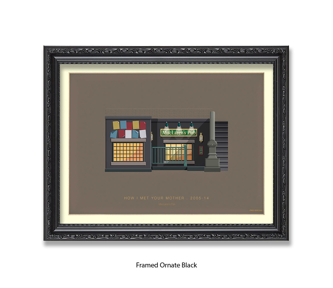 How I Met Your Mother - MacLaren's Pub - Fred Birchal Art Print