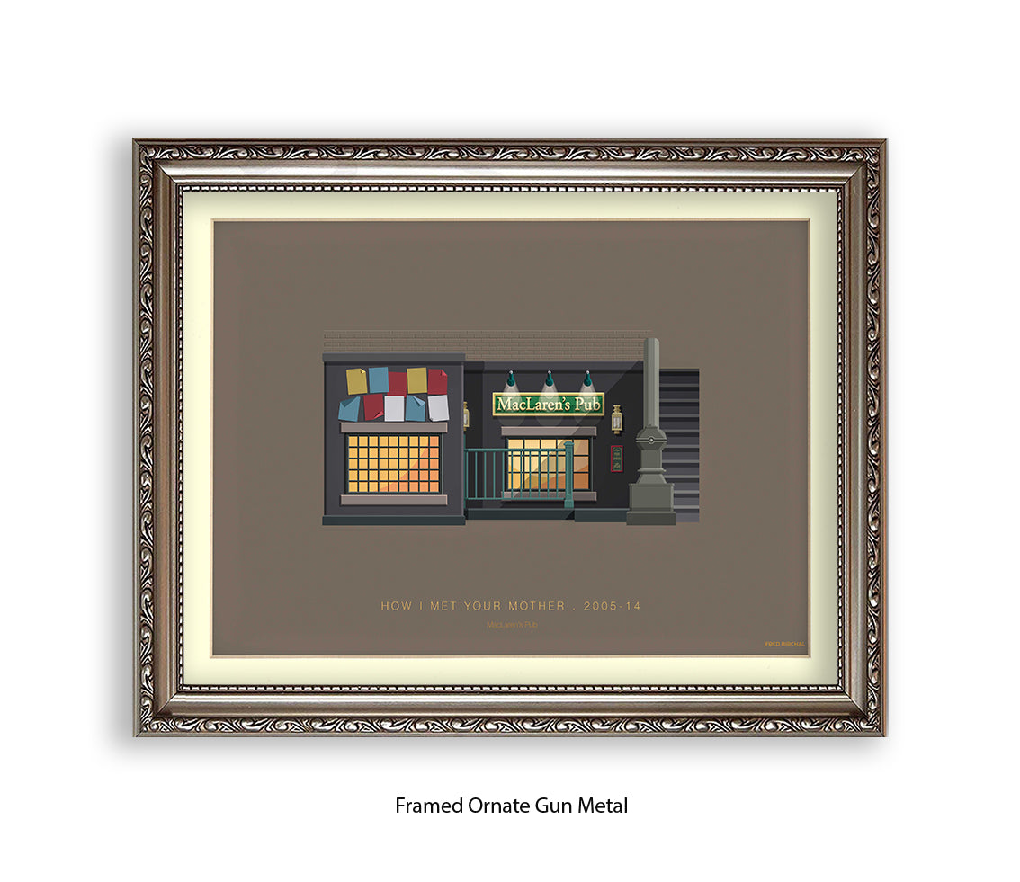 How I Met Your Mother - MacLaren's Pub - Fred Birchal Art Print